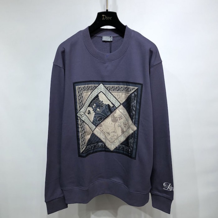 D*or and kenny scharf sweater cotton purple