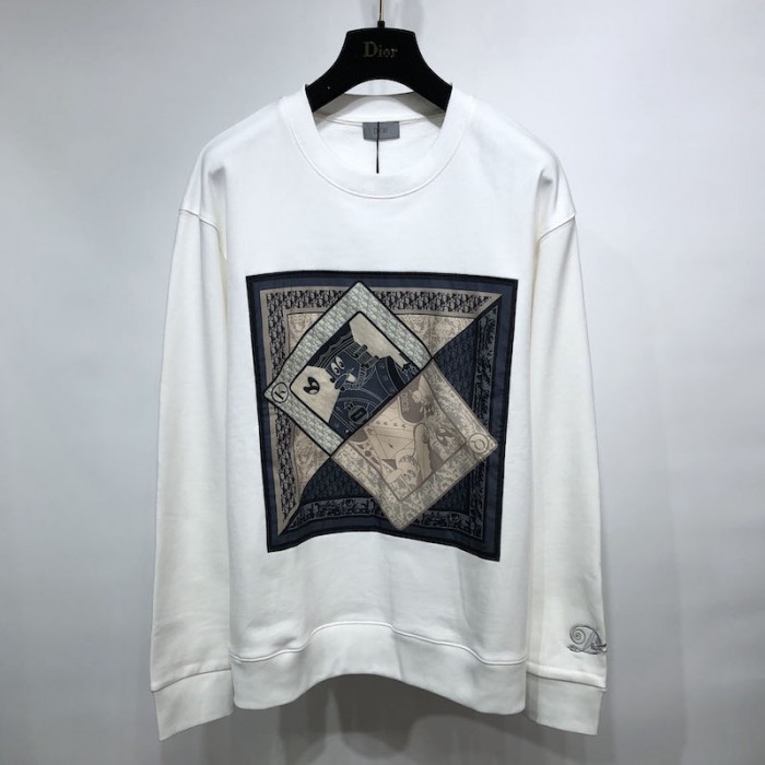 D*or and kenny scharf sweater cotton white