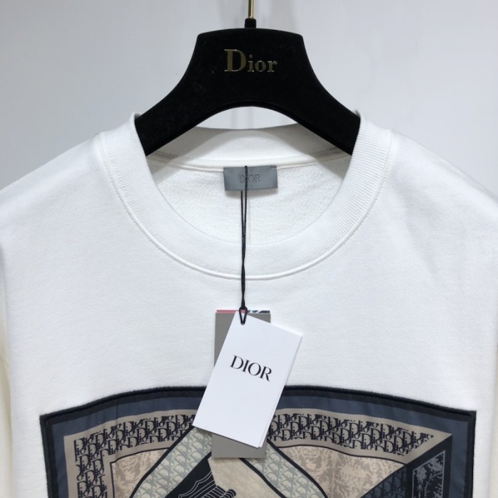 D*or and kenny scharf sweater cotton white