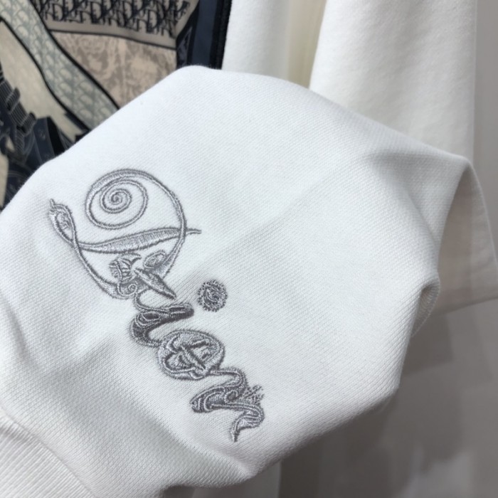 D*or and kenny scharf sweater cotton white