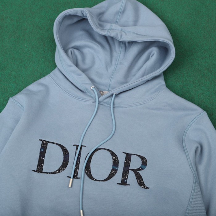 D*or oversized D*or and peter doig hoodies blue cotton fleece