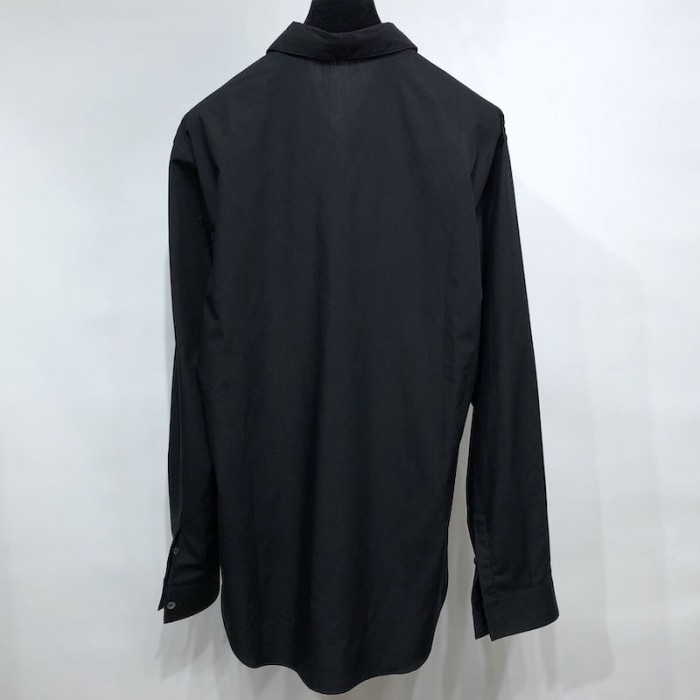 D*or and peter doig dress shirt black cotton