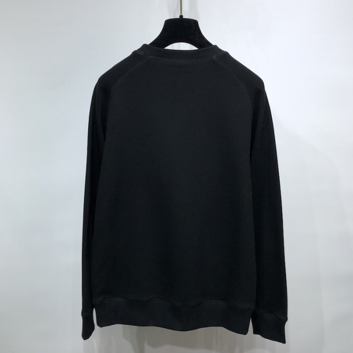 D*or peter doig sweatshirt black cotton fleece