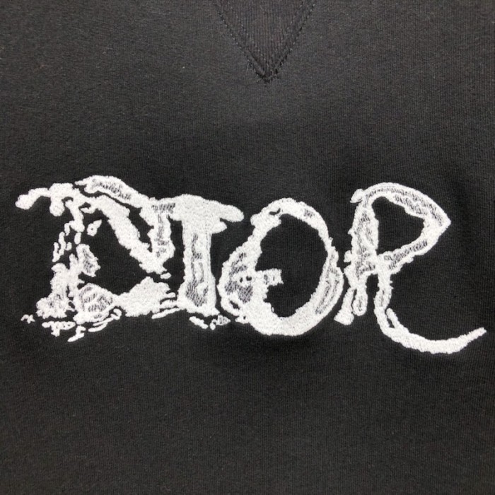D*or peter doig sweatshirt black cotton fleece