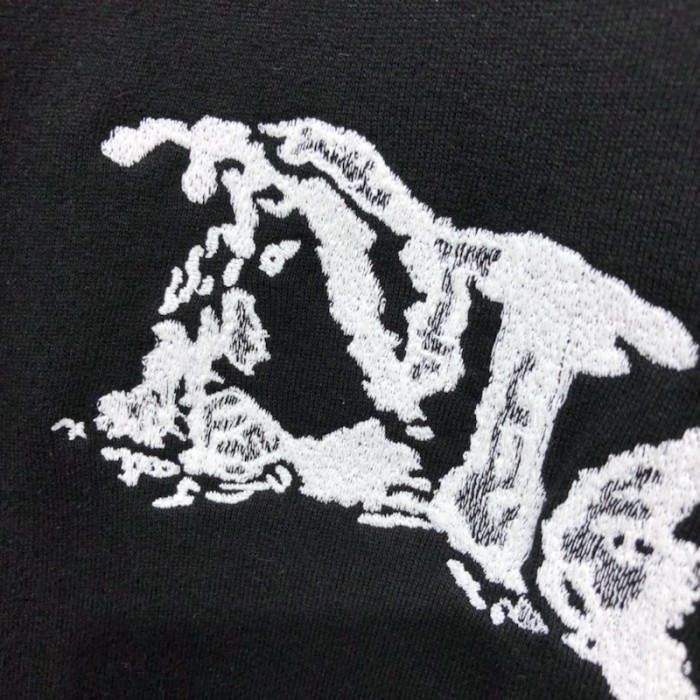 D*or peter doig sweatshirt black cotton fleece