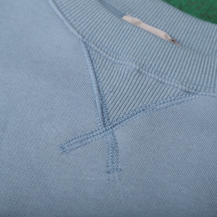 D*or oversized D*or and peter doig sweatshirt light blue cotton fleece