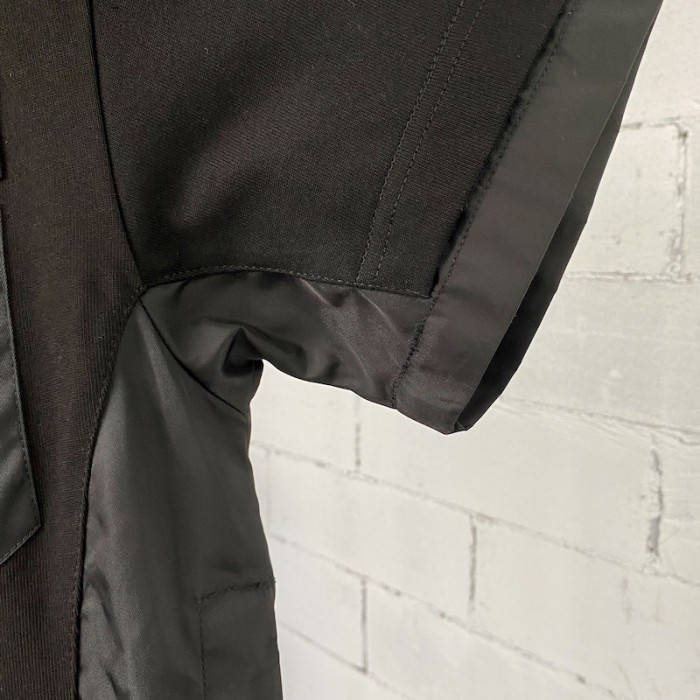 oversized D*or and sacai t-shirt black