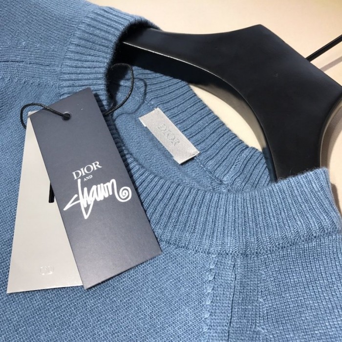 D*or and shawn sweater cashmere blue