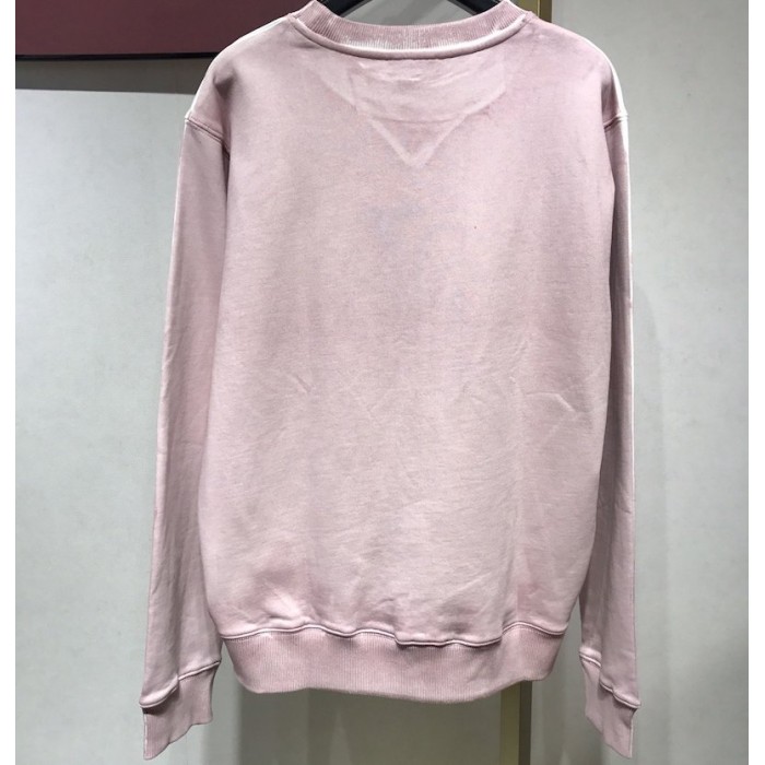 D*or and shawn sweatshirt cotton fleece pink