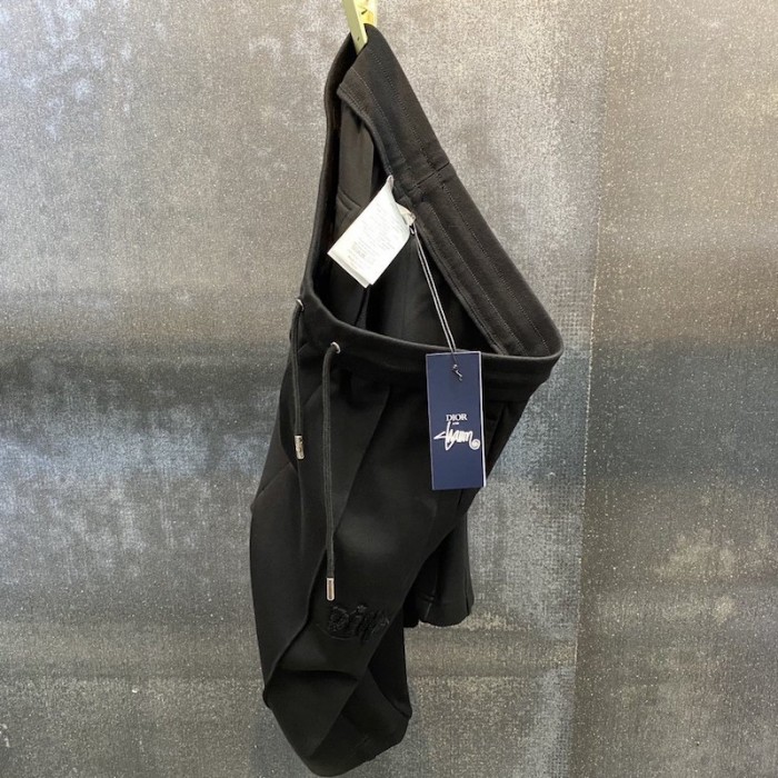 D*or and shawn track shorts technical jersey black