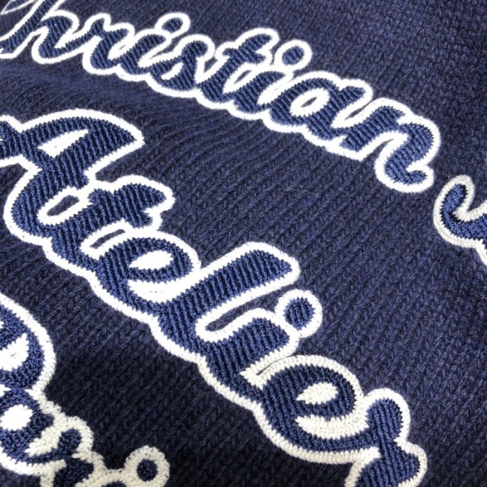 ch**an D*or atelier sweater blue wool jersey
