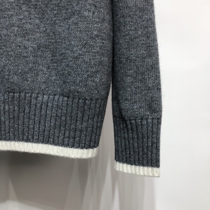 ch**an D*or atelier sweater gray wool jersey