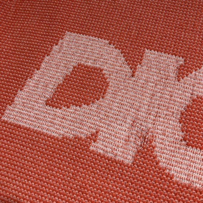 D*or coral cotton-blend tramato knit