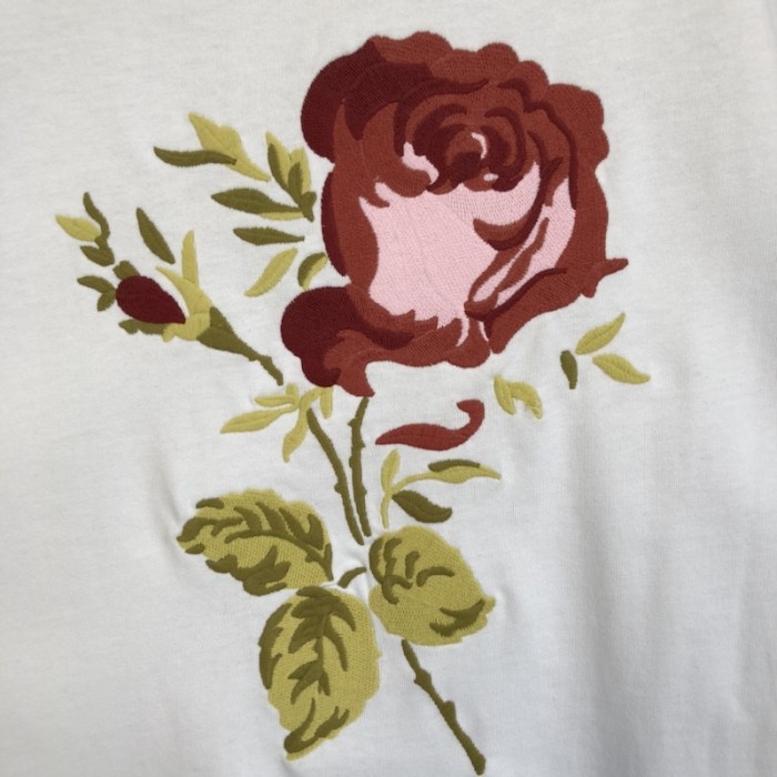 D*or jardin t-shirt white cotton jersey