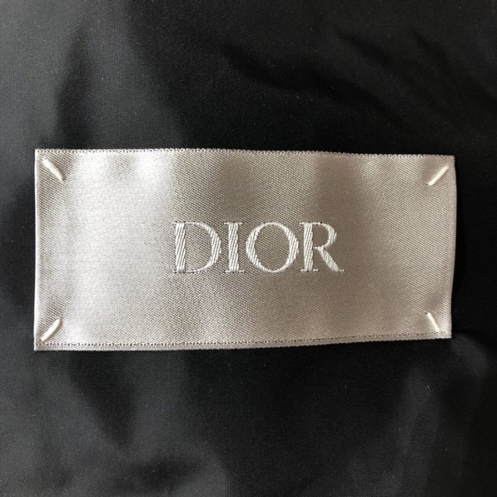 D*or oblique down jacket black jacquard