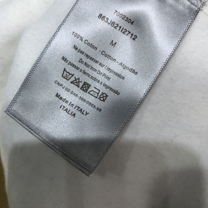 oversized hooded sweatshirt with D*or oblique motif white