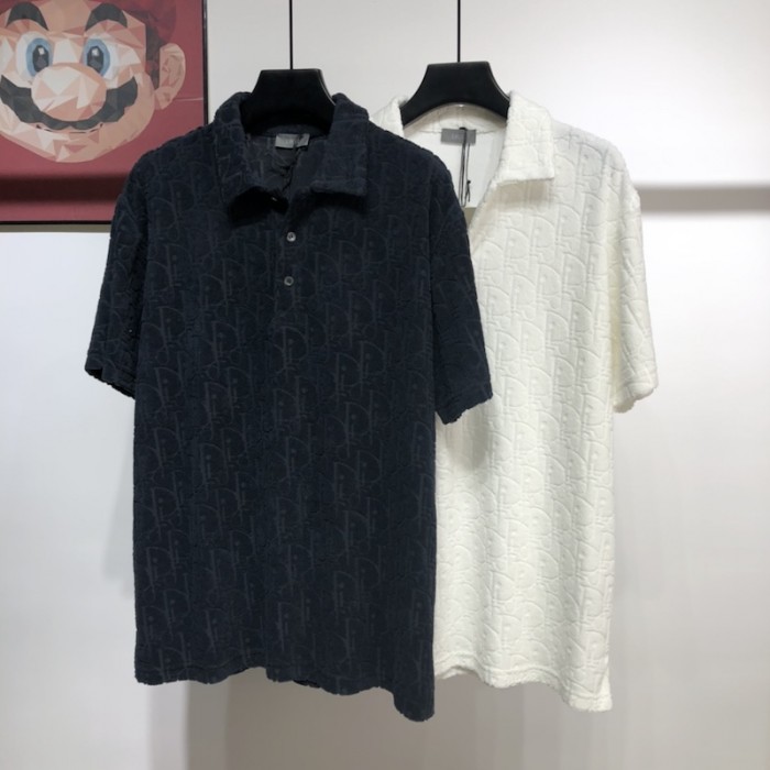 D*or oversize D*or oblique polo navy