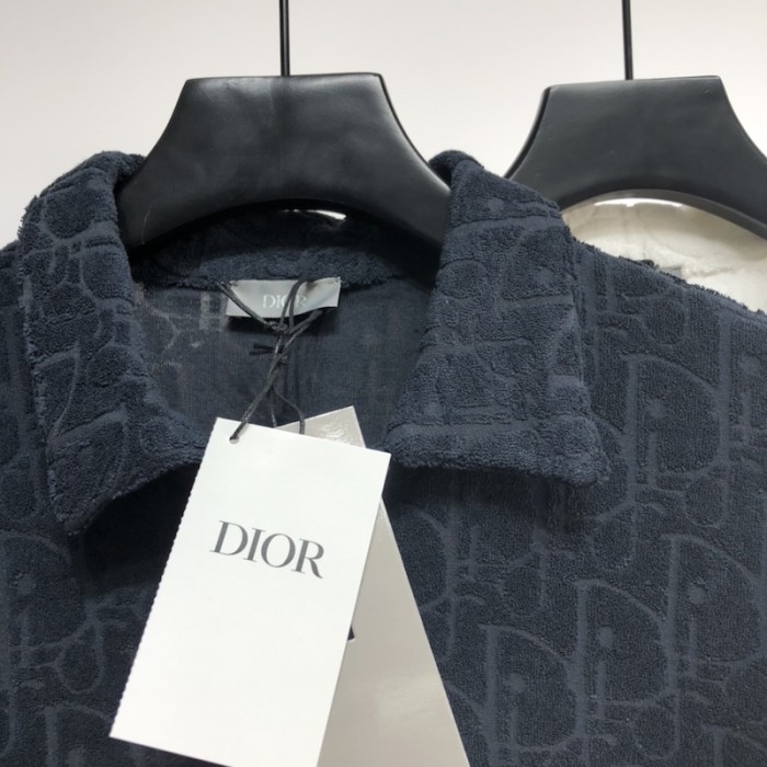 D*or oversize D*or oblique polo navy