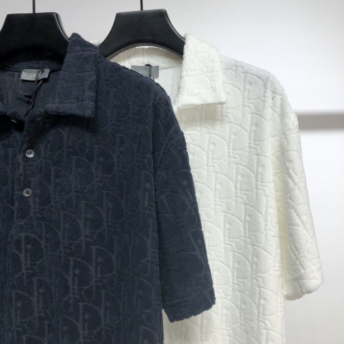 D*or oversize D*or oblique polo navy