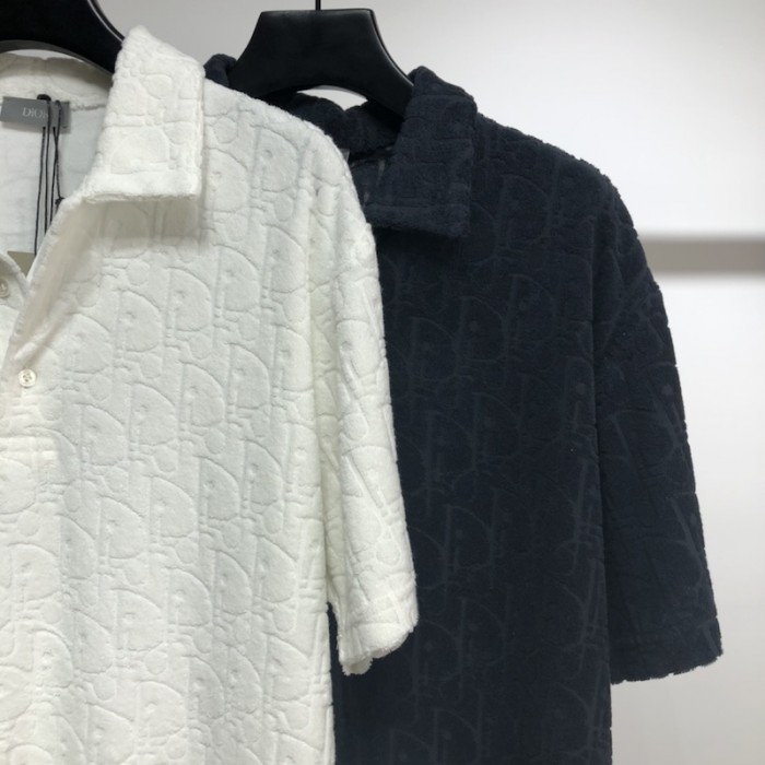 D*or oversize D*or oblique polo white