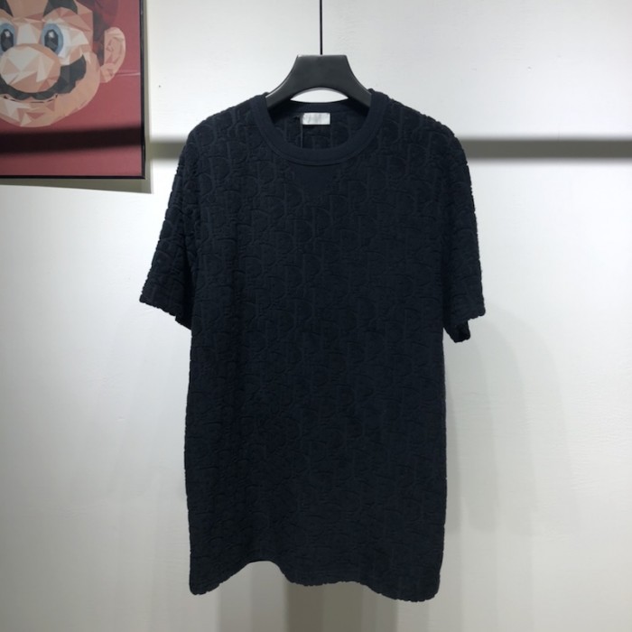 D*or oversize D*or oblique t shirt navy