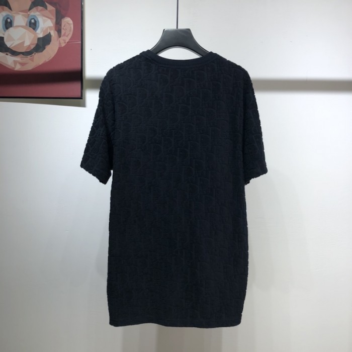 D*or oversize D*or oblique t shirt navy