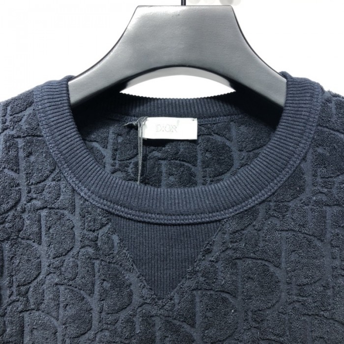 D*or oversize D*or oblique t shirt navy