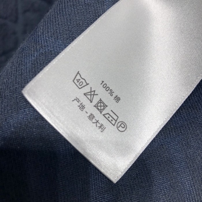 D*or oversize D*or oblique t shirt navy