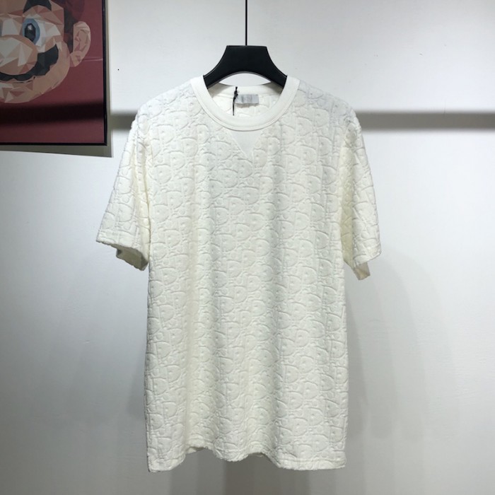 D*or oversize D*or oblique t shirt white