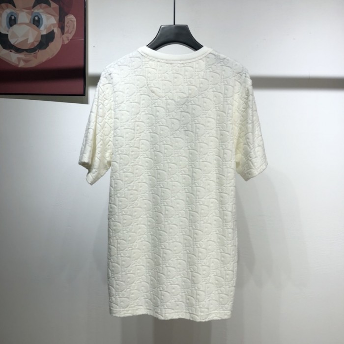 D*or oversize D*or oblique t shirt white