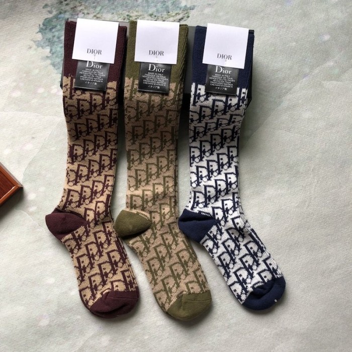 D*or oblique socks cotton
