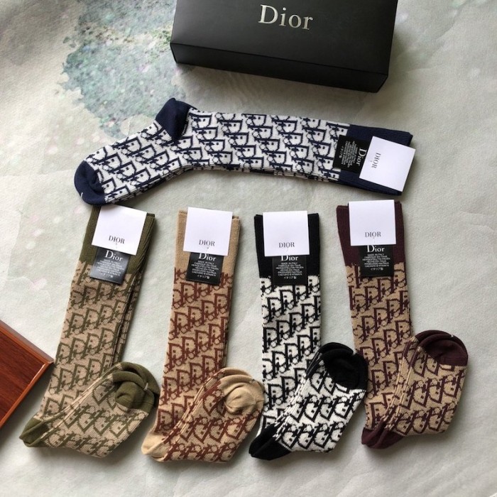 D*or oblique socks cotton