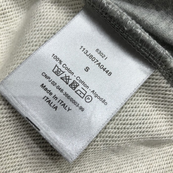 D*or paint print short gray
