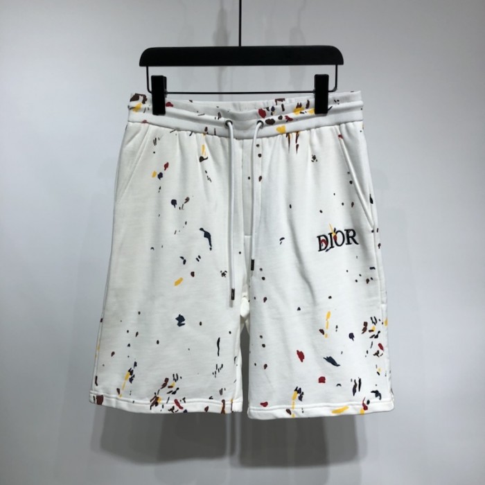 D*or paint print short white