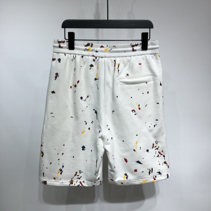 D*or paint print short white