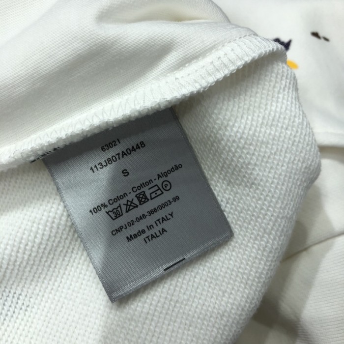 D*or paint print short white