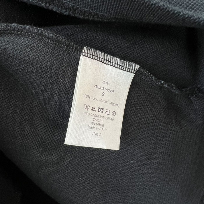 D*or relaxed-fit polo shirt cotton black
