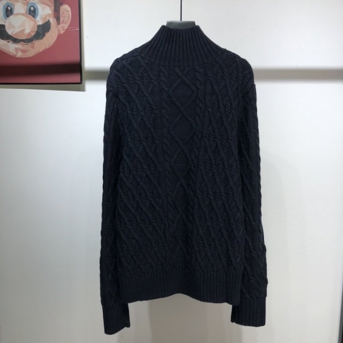D*or sweater with cd logo wool black