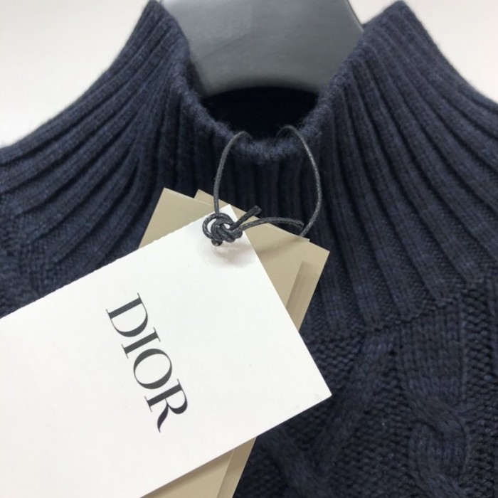 D*or sweater with cd logo wool black