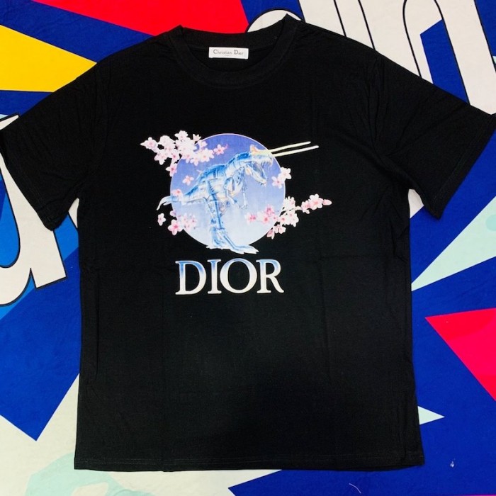 D*or x saroyama dinosaur t-shirt black