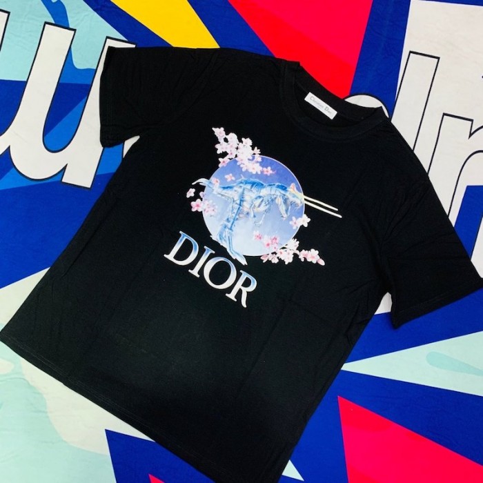 D*or x saroyama dinosaur t-shirt black