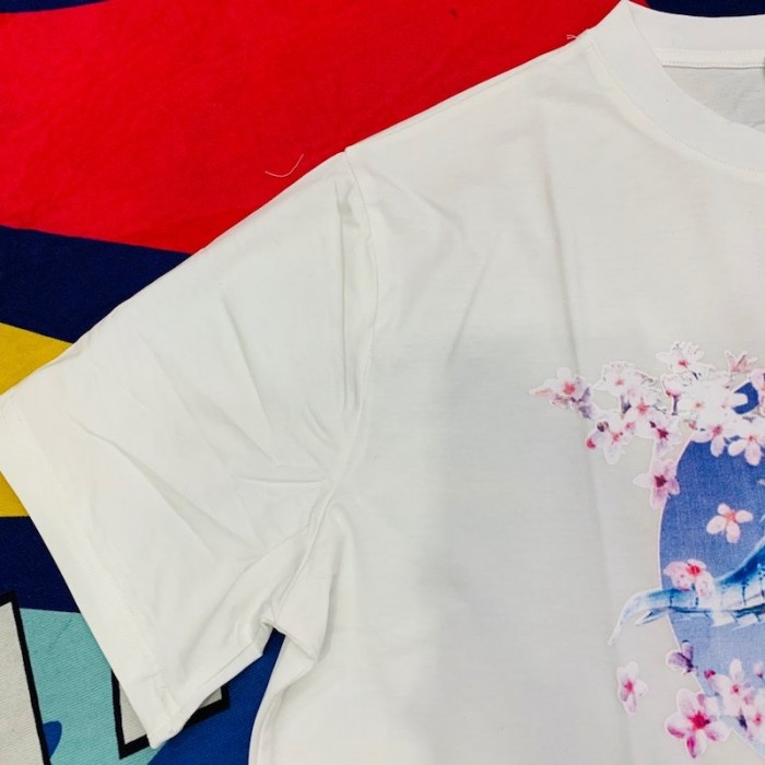D*or x saroyama dinosaur t-shirt white