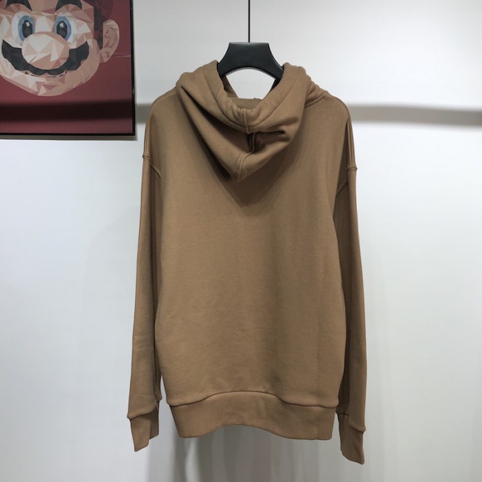 doraemon x G*u*i hooded sweatshirt brown