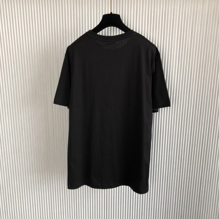 oversized cactus jack D*or t-shirt black cotton jersey