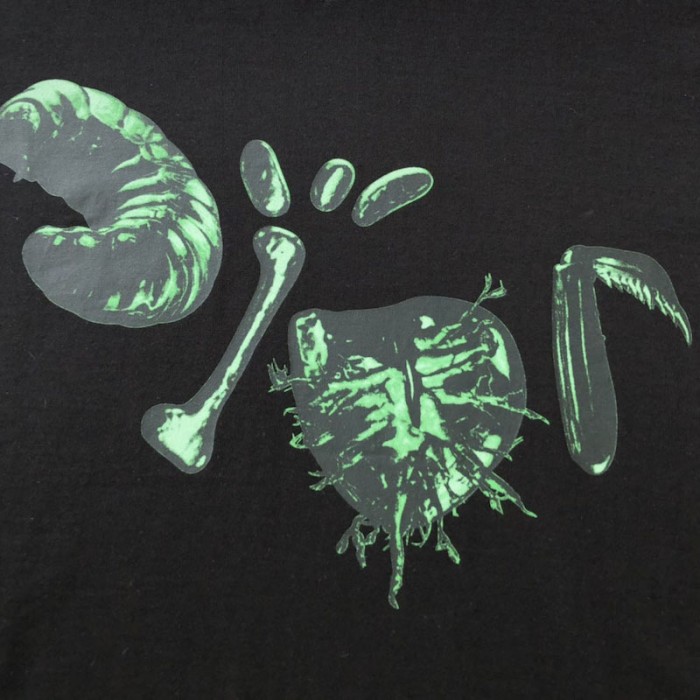 oversized cactus jack D*or t-shirt black cotton jersey