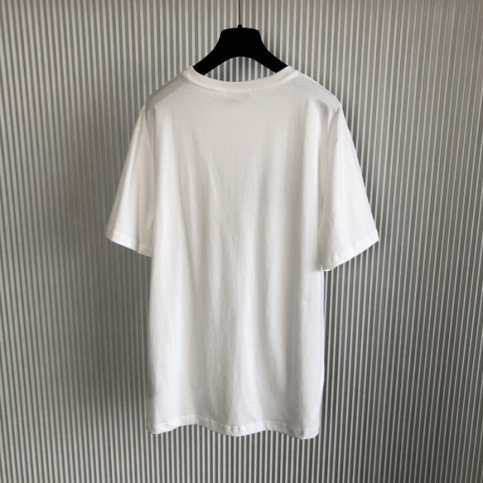 oversized cactus jack D*or t-shirt white cotton jersey