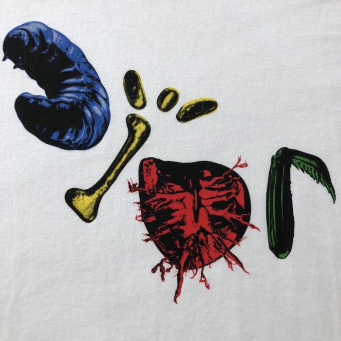 oversized cactus jack D*or t-shirt white cotton jersey