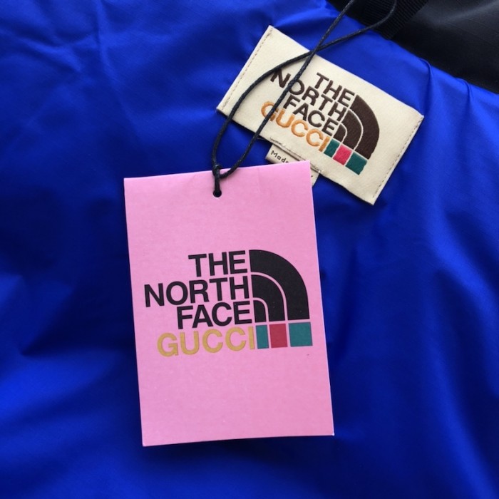 the north face x G*u*i down vest cream