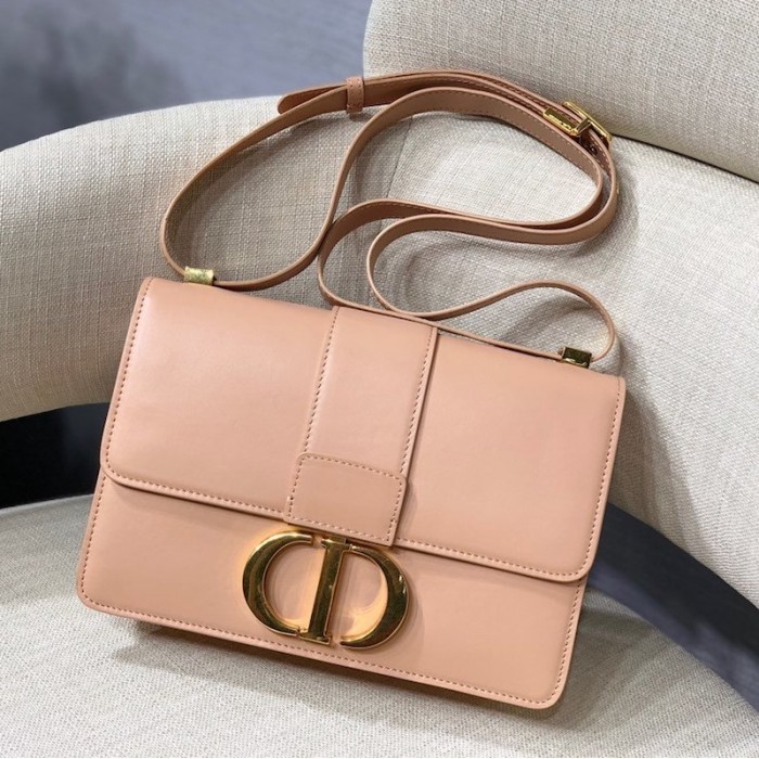 D*or 30 montaigne calfskin bag pink