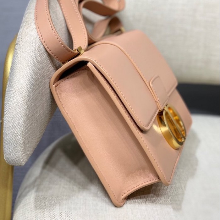 D*or 30 montaigne calfskin bag pink